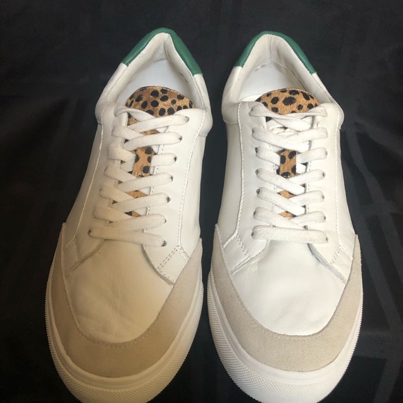 BIRDIES The Cardinal Women's Size 9 White Leather Comfort Sneakers - Picture 5 of 10